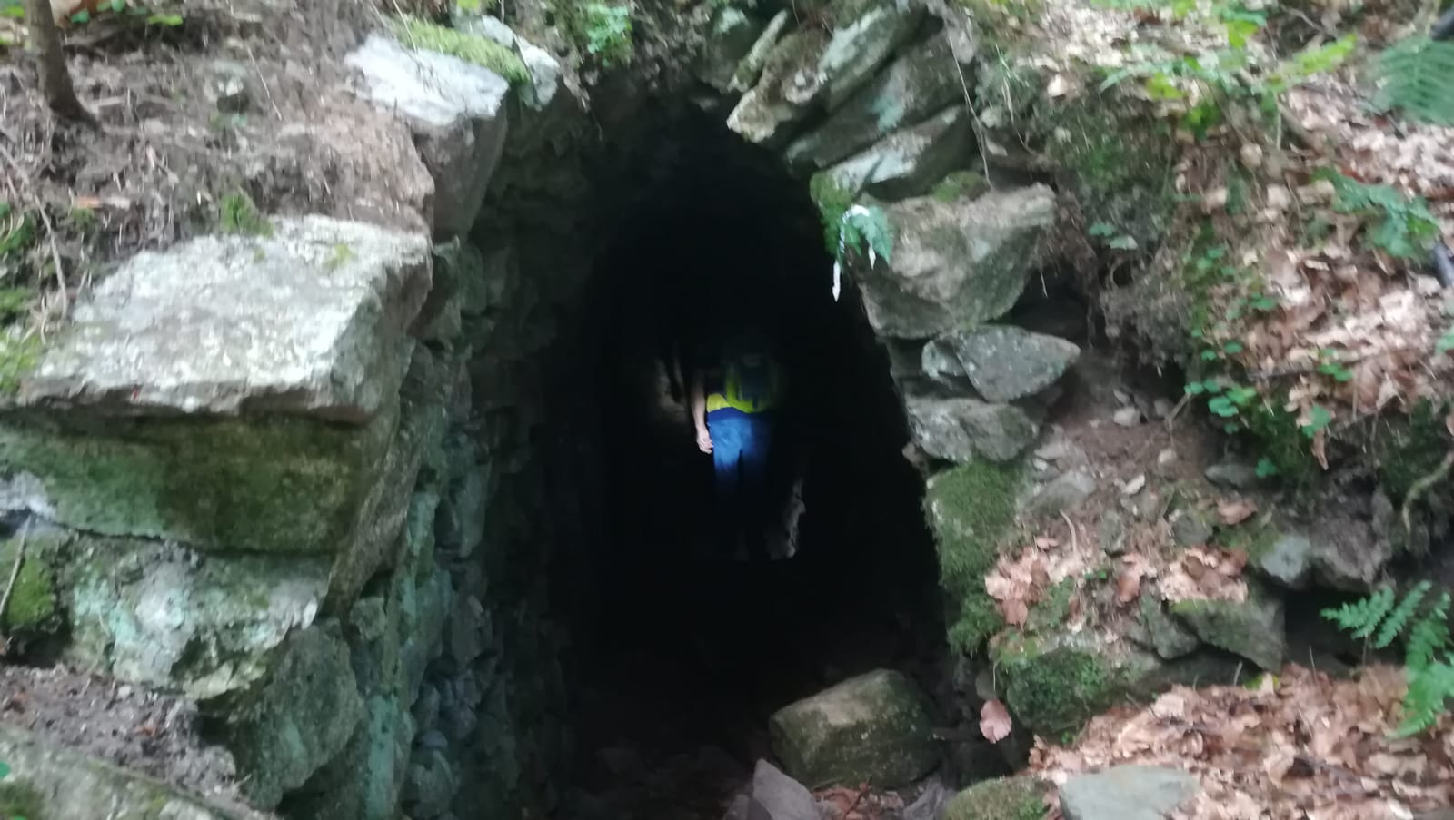Vstupný portál do Russeger štôlne na Magurke